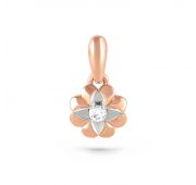 подвеска с одним бриллиантом бренд Kabarovsky