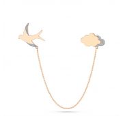 Брошь с бриллиантами бренд Kabarovsky