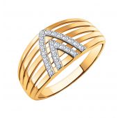 10763 Кольцо золотое (Au 585)