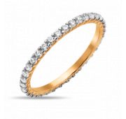 01-114827 Кольцо золотое дорожка бренд Sanis (Au 585)