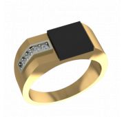 08-540143 Кольцо мужское бренд Sanis (Au 585)