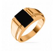 08-540125 Кольцо мужское (Au 585)