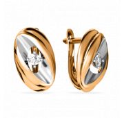 01-216654 Серьги золотая бренд Sanis (Au 585)