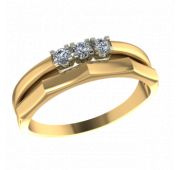 01-116955 Кольцо золотое бренд Sanis (Au 585)