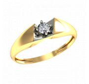 08-116507 Кольцо золотое бренд Sanis (Au 585)