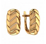 08-207112 Серьги без вставок бренд Sanis (Au 585)