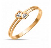 кольцо сердце бренд Sanis