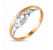 кольцо золотое бренд Sanis