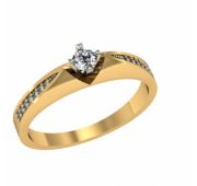 01-115545 Кольцо золотое бренд Sanis (Au 585)