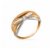 кольцо золотое бренд Sanis