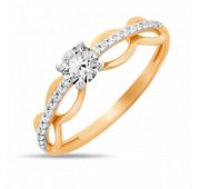 кольцо золотое бренд Sanis