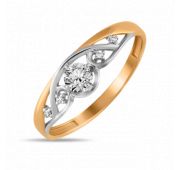 кольцо золотое бренд Sanis