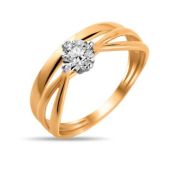 кольцо золотое бренд Sanis