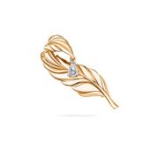 08-616983 Брошь из золота бренд Sanis (Au 585)