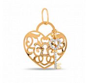 Подвеска сердце бренд Sanis