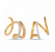 серьги кафф бренд Sanis