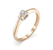 3088-110-2,06 Кольцо помолвочное с бриллиантом бренд Brilliant Style (Au 585)