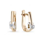 3088-210-3,38 Серьги с бриллиантами бренд Brilliant Style (Au 585)