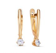 1201534. Серьги из золота бренд Delta (Au 585)