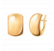 20193 Серьги без вставок пластины (Au 585)