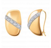 20199 Серьги пластины (Au 585)