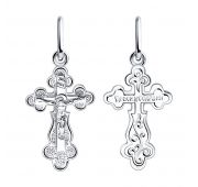 94120017 Подвеска крест (Серебро)