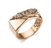 14462-100 Кольцо с бриллиантами бренд Алькор (Au 585)