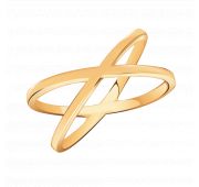 10831 Кольцо без вставок (Au 585)