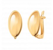 20918 Серьги пластины без вставок (Au 585)