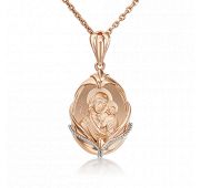 3006-00-000-11-42 икона из золота бренд Platina (Au 585)