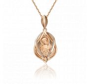 3013-00-000-11-42 икона из золота семистрельная бренд Platina (Au 585)