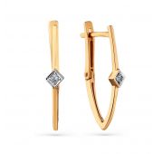 2000602 Серьги золотые (Au 585)