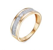 1100931 Кольцо дорожка с фианитами бренд Delta (Au 585)