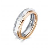 3994-11001-1-4,89 Кольцо с бриллиантами бренд Brilliant Style (Au 585)