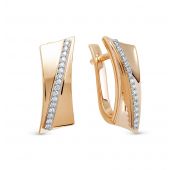 3702-210-5,35 Серьги с бриллиантами бренд Brilliant Style (Au 585)