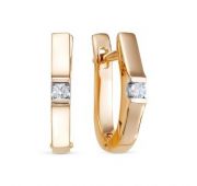 3809-210-3,53 Серьги с бриллиантами бренд Brilliant Style (Au 585)