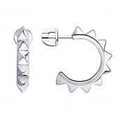 94023982 Серьги пуссеты (Серебро 925)