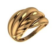 08-107188 Кольцо без вставок бренд Sanis (Au 585)