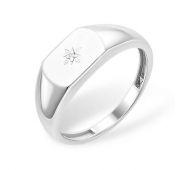 1010018346-501 Кольцо из серебра (Серебро 925)