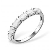 1010019456-501 Кольцо дорожка из серебра (Серебро 925)