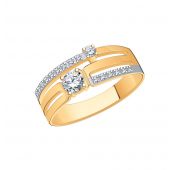 10857 Кольцо золотое (Au 585)