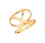 10888 Кольцо золотое без вставок (Au 585)