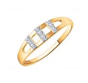 10708 Кольцо золотое (Au 585)