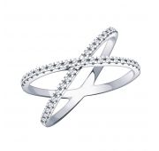 б10485 Кольцо из белого золота (Au 585)