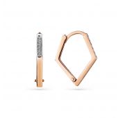 2000373 Серьги конго (Au 585)