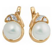 серьги с жемчугом