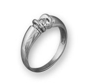 Кольцо с брилл 211407  925