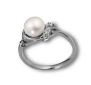 кольцо с жемчугом