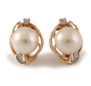 серьги с жемчугом