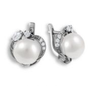 серьги с жемчугом